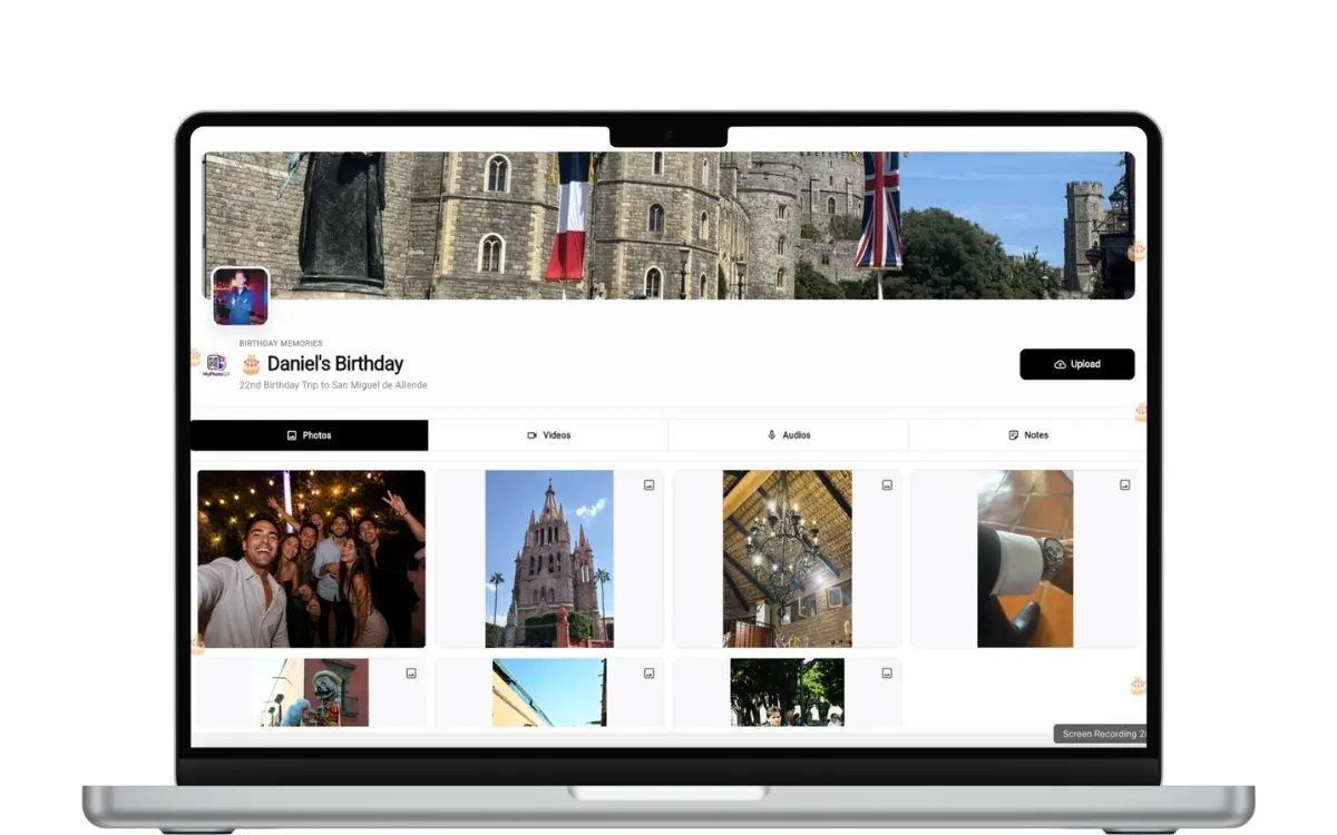 ZIP export of event photos